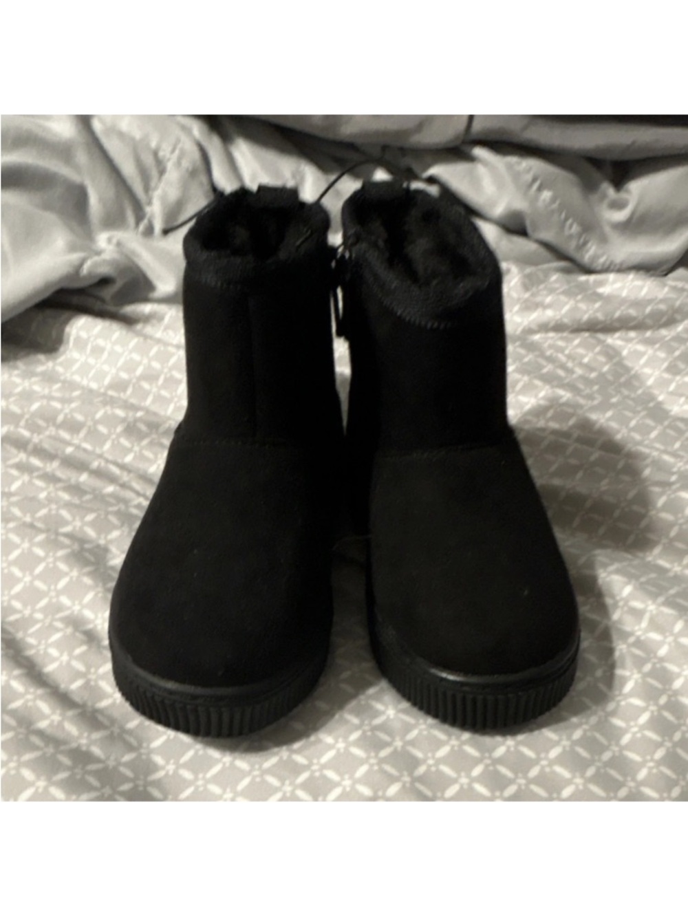 Cat & Jack Black Kids Winter Boots